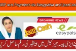 BISP 8171 Payment via Easypaisa and JazzCash